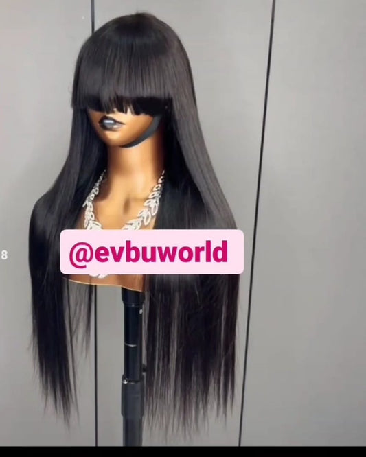 Fringe wig